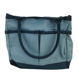 Tote Bag Blue with Pockets Washable SKU 000324-24